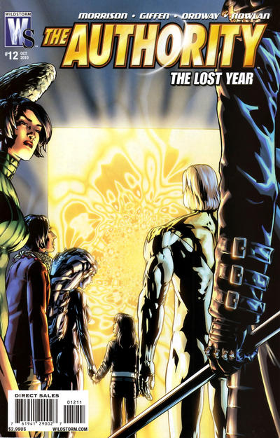 Cover for The Authority: The Lost Year (DC, 2010 series) #12