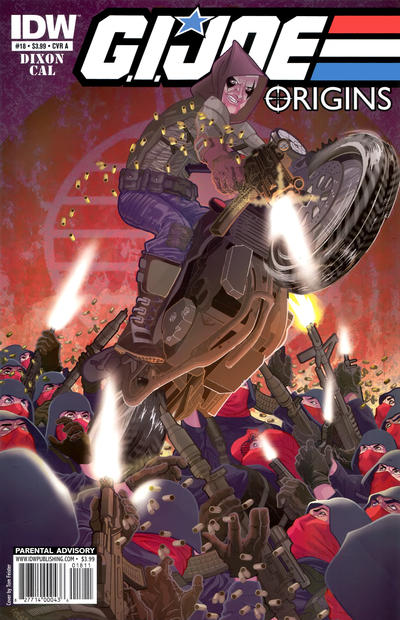 Cover for G.I. Joe: Origins (IDW, 2009 series) #18 [Cover A]