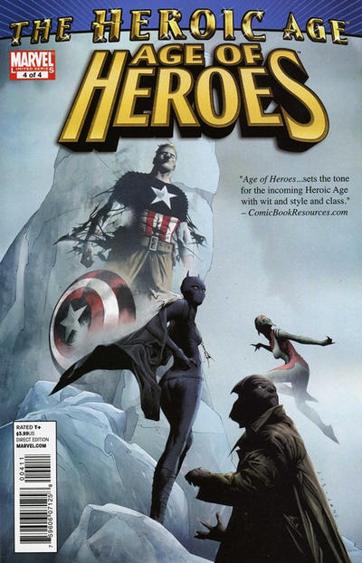 Cover for Age of Heroes (Marvel, 2010 series) #4