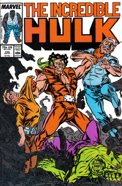 Cover for The Incredible Hulk (Marvel, 1968 series) #330 [Direct]