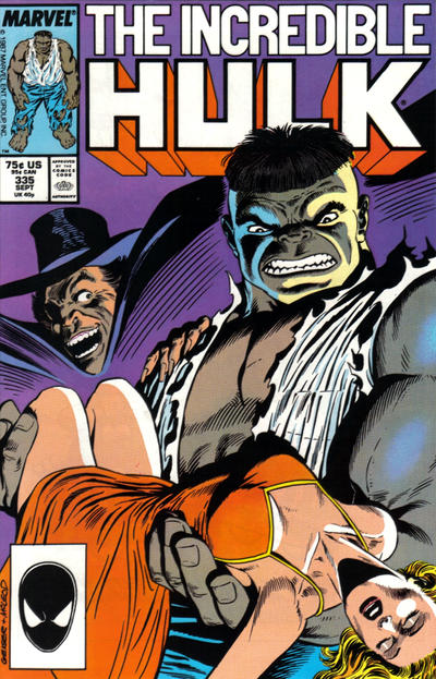 Cover for The Incredible Hulk (Marvel, 1968 series) #335 [Direct]