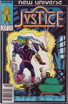 Cover for Justice (Marvel, 1986 series) #10 [Newsstand]