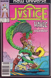 Cover for Justice (Marvel, 1986 series) #3 [Newsstand]