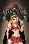 Cover Thumbnail for Zombies vs Cheerleaders: Geektacular (2010 series) #1 [Cover D - Patrick Finch]