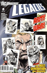 Cover Thumbnail for DCU: Legacies (DC, 2010 series) #4 [Joe Kubert Cover]