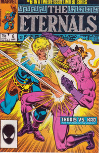 Cover Thumbnail for Eternals (Marvel, 1985 series) #6 [Direct]