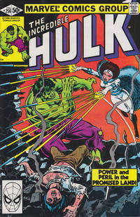 Cover for The Incredible Hulk (Marvel, 1968 series) #256 [Direct]