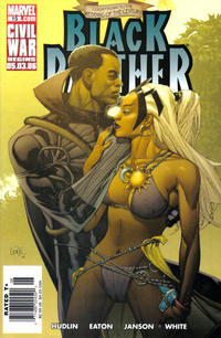 Cover for Black Panther (Marvel, 2005 series) #15 [Newsstand]