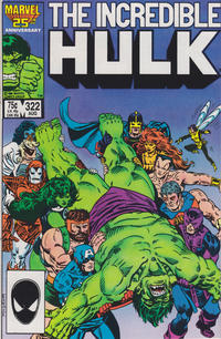 Cover Thumbnail for The Incredible Hulk (Marvel, 1968 series) #322 [Direct]