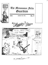 Cover Thumbnail for The Menomonee Falls Guardian (Street Enterprises, 1973 series) #9