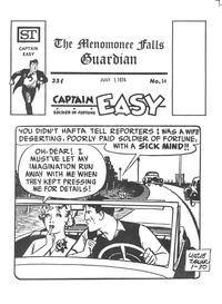 Cover Thumbnail for The Menomonee Falls Guardian (Street Enterprises, 1973 series) #54