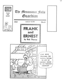 Cover Thumbnail for The Menomonee Falls Guardian (Street Enterprises, 1973 series) #61