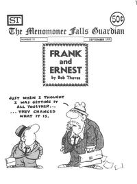 Cover Thumbnail for The Menomonee Falls Guardian (Street Enterprises, 1973 series) #115