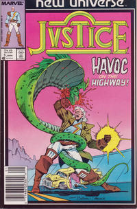 Cover Thumbnail for Justice (Marvel, 1986 series) #3 [Newsstand]