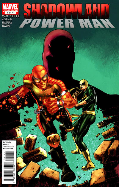 Cover for Shadowland: Power Man (Marvel, 2010 series) #1 [Direct Edition]
