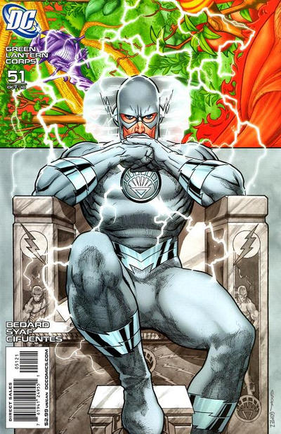 Cover for Green Lantern Corps (DC, 2006 series) #51 [White Lantern Cover]