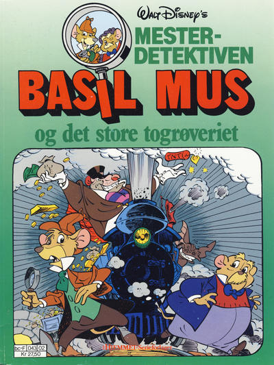 Cover for Mesterdetektiven Basil Mus (Hjemmet / Egmont, 1987 series) #[3]