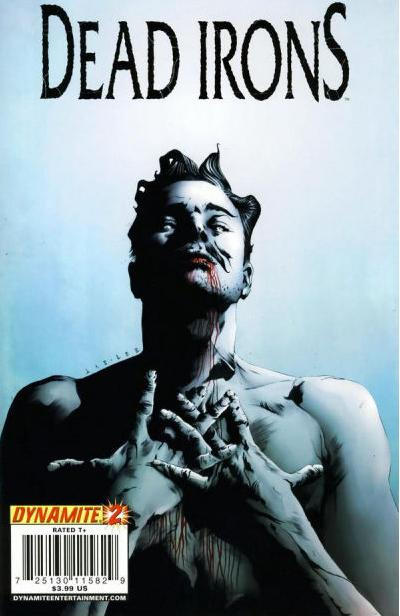 Cover for Dead Irons (Dynamite Entertainment, 2009 series) #2 [Jae Lee Cover]