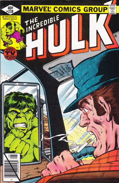 Cover for The Incredible Hulk (Marvel, 1968 series) #238 [Direct]