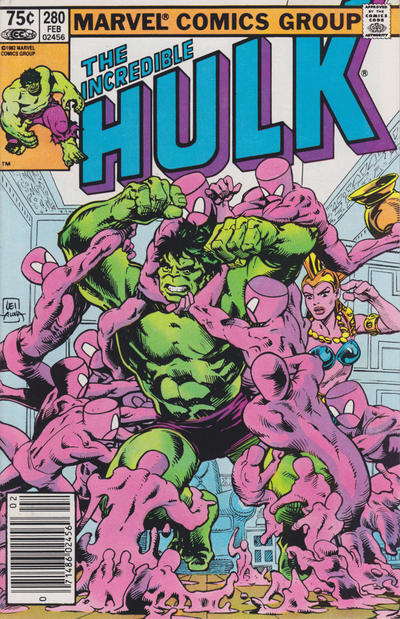 Cover for The Incredible Hulk (Marvel, 1968 series) #280 [Canadian]