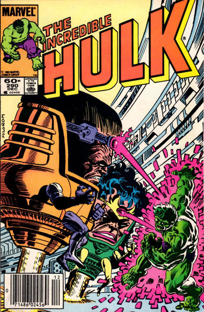 Cover for The Incredible Hulk (Marvel, 1968 series) #290 [Newsstand]