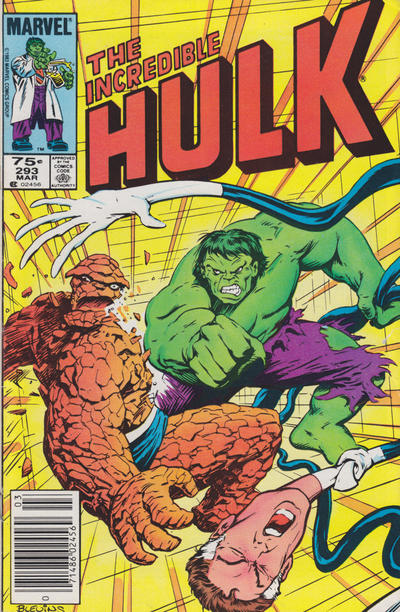 Cover for The Incredible Hulk (Marvel, 1968 series) #293 [Canadian]