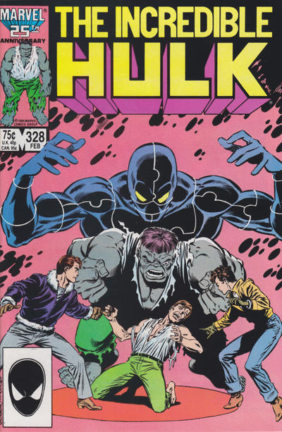 Cover for The Incredible Hulk (Marvel, 1968 series) #328 [Direct]