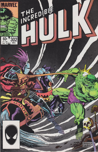 Cover for The Incredible Hulk (Marvel, 1968 series) #302 [Direct]
