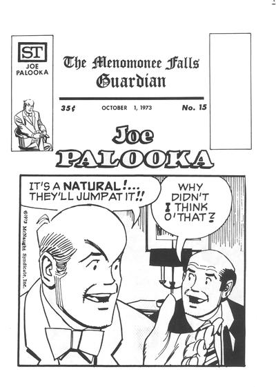 Cover for The Menomonee Falls Guardian (Street Enterprises, 1973 series) #15
