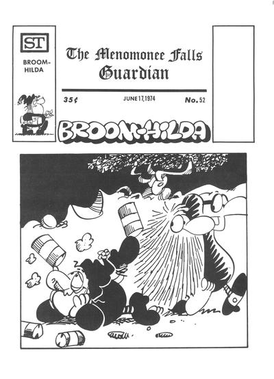 Cover for The Menomonee Falls Guardian (Street Enterprises, 1973 series) #52