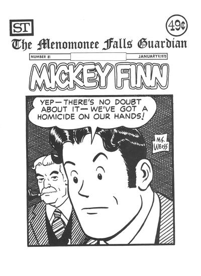 Cover for The Menomonee Falls Guardian (Street Enterprises, 1973 series) #81