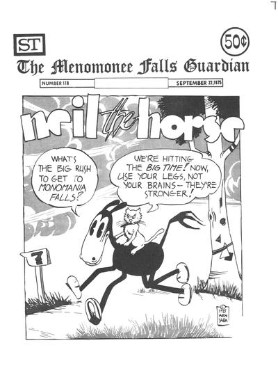 Cover for The Menomonee Falls Guardian (Street Enterprises, 1973 series) #118