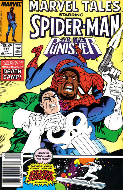 Cover for Marvel Tales (Marvel, 1966 series) #213 [Newsstand]
