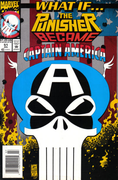 Cover for What If...? (Marvel, 1989 series) #51 [Direct Edition]