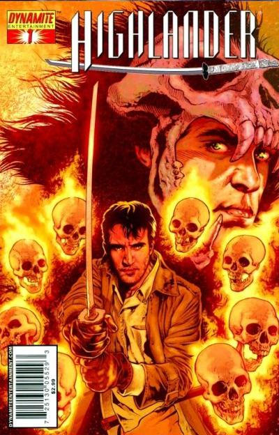 Cover for Highlander (Dynamite Entertainment, 2006 series) #1 [Tony Harris Cover]