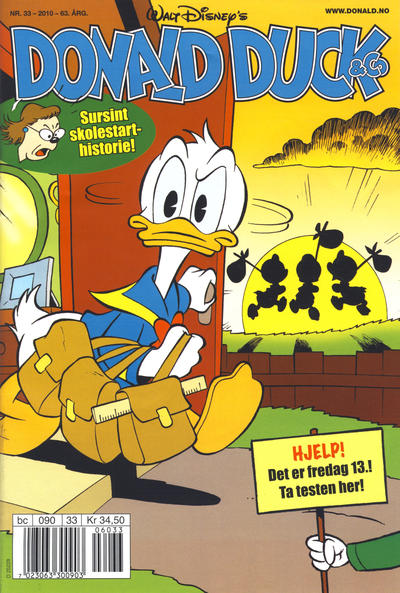 Cover for Donald Duck & Co (Hjemmet / Egmont, 1948 series) #33/2010