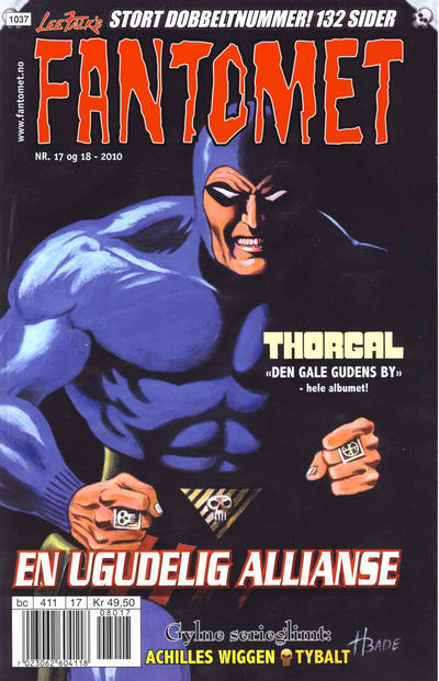 Cover for Fantomet (Hjemmet / Egmont, 1998 series) #17-18/2010