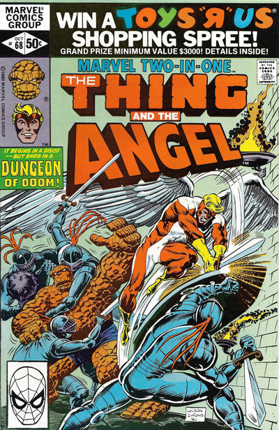 Cover for Marvel Two-in-One (Marvel, 1974 series) #68 [Direct]