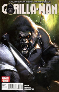 Cover Thumbnail for Gorilla Man (Marvel, 2010 series) #3