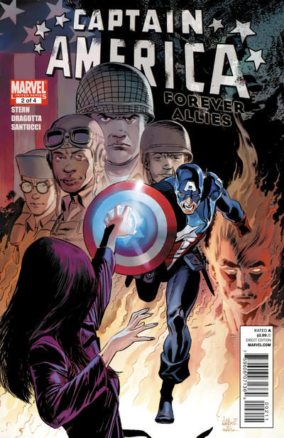 Cover for Captain America: Forever Allies (Marvel, 2010 series) #2