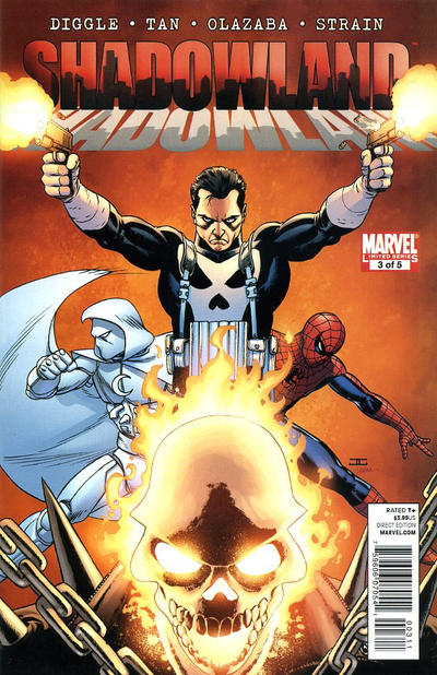 Cover for Shadowland (Marvel, 2010 series) #3 [Standard Cover]