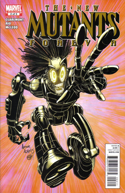 Cover for New Mutants Forever (Marvel, 2010 series) #2 [Art Adams Cover]