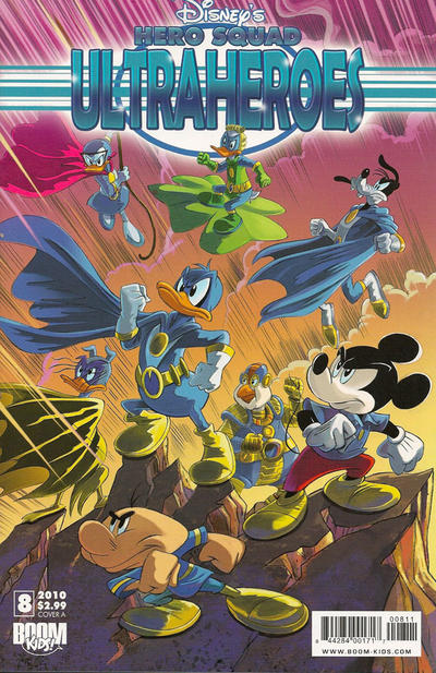 Cover for Disney's Hero Squad (Boom! Studios, 2010 series) #8 [Cover A]