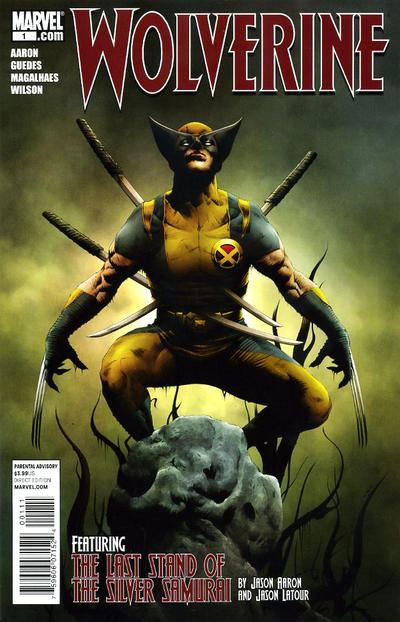 Cover for Wolverine (Marvel, 2010 series) #1 [Jae Lee Cover]