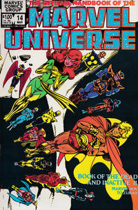 Cover Thumbnail for The Official Handbook of the Marvel Universe (Marvel, 1983 series) #14 [Direct]