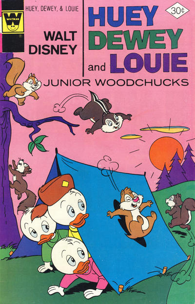 Cover for Walt Disney Huey, Dewey and Louie Junior Woodchucks (Western, 1966 series) #43 [Whitman]
