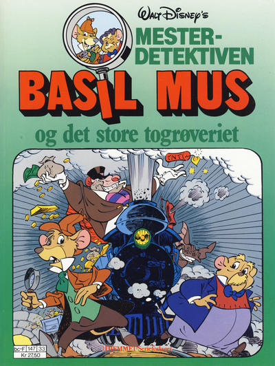 Cover for Mesterdetektiven Basil Mus (Hjemmet / Egmont, 1987 series) #[3] [Reutsendelse]