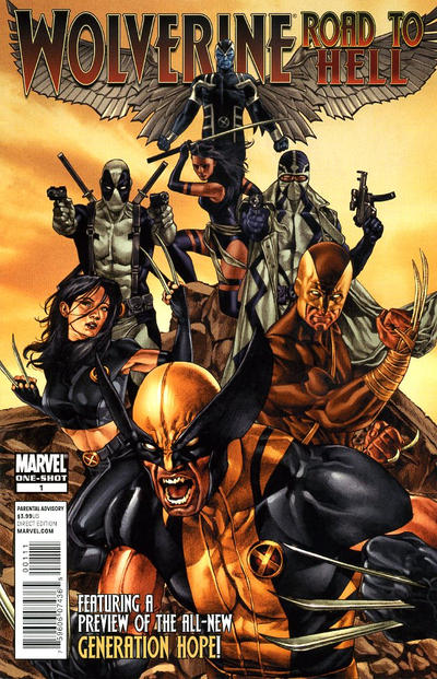 Cover for Wolverine: The Road to Hell (Marvel, 2010 series) #1
