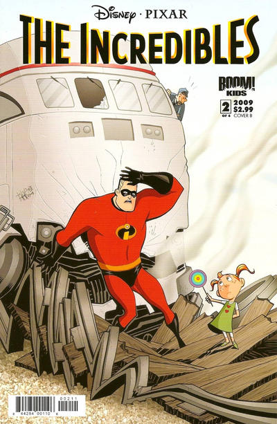 Cover for The Incredibles: Family Matters (Boom! Studios, 2009 series) #2 [Cover B]