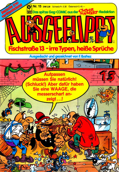 Cover for Ausgeflippt (Condor, 1981 series) #15